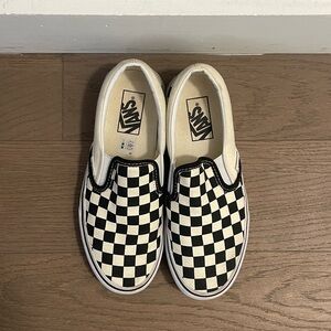 Checkered Black & White Vans